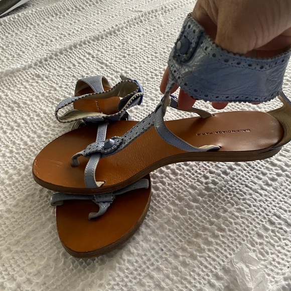 Balenciaga  ankle strap flat sandals - Picture 10 of 13